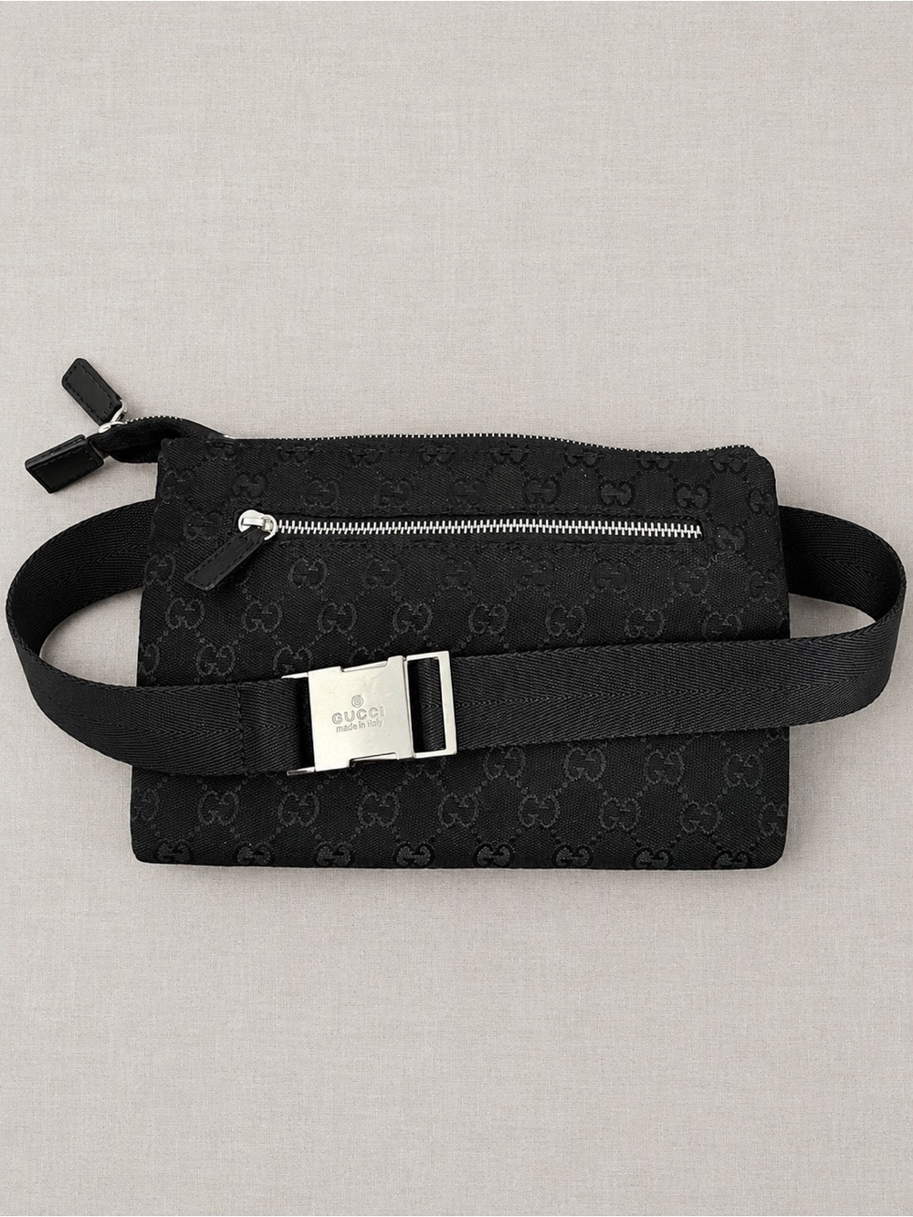 Vintage Gucci GG Canvas Waist Belt Bag / Utility Belt Bag - Picture 4 of 7